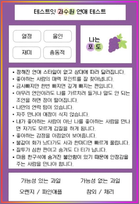 과수원-연애테스트-결과-포도