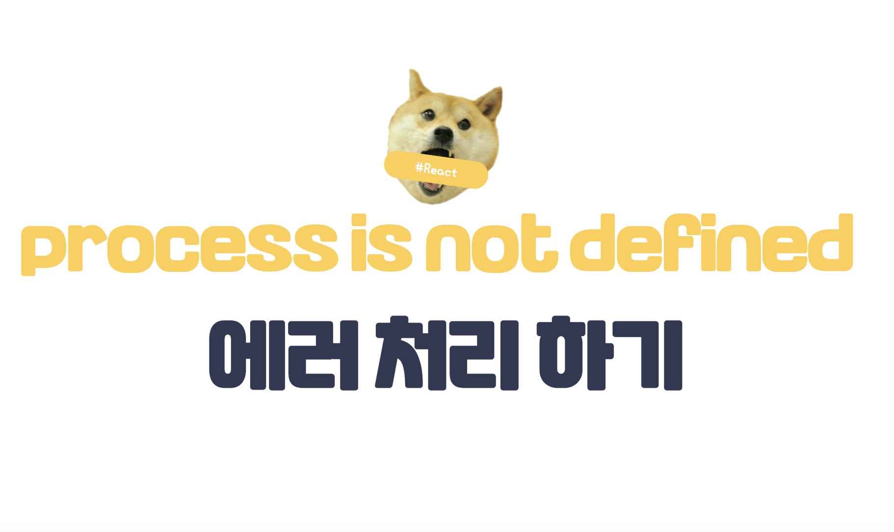 React Uncaught ReferenceError process is not defined