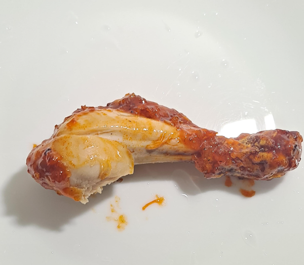 베어문닭다리사진