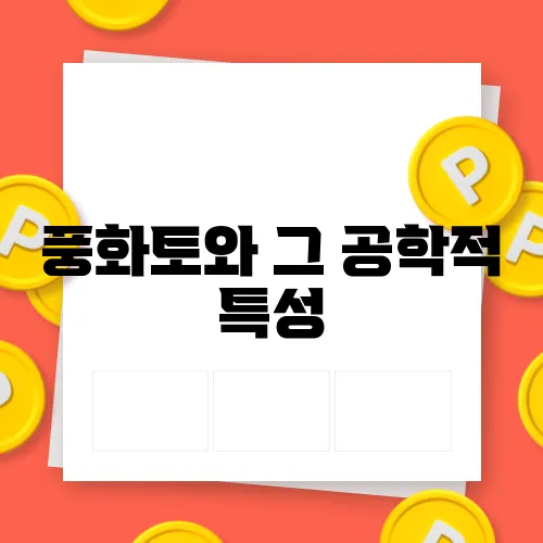 풍화토와 그 공학적 특성