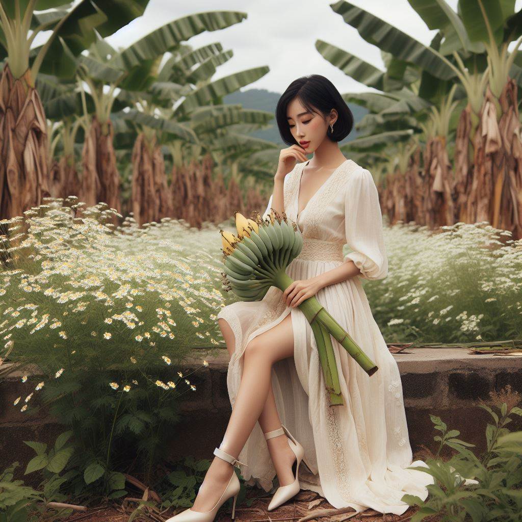 바나나 꽃 피는 시기, 씨앗 번식?