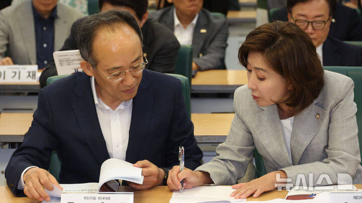 윤석열 계엄 추경호 나경원 통화