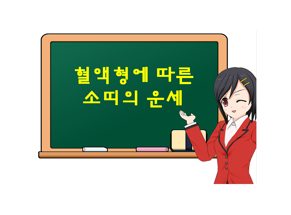  소띠, 혈액형에 따른 운세가 궁금하다면?