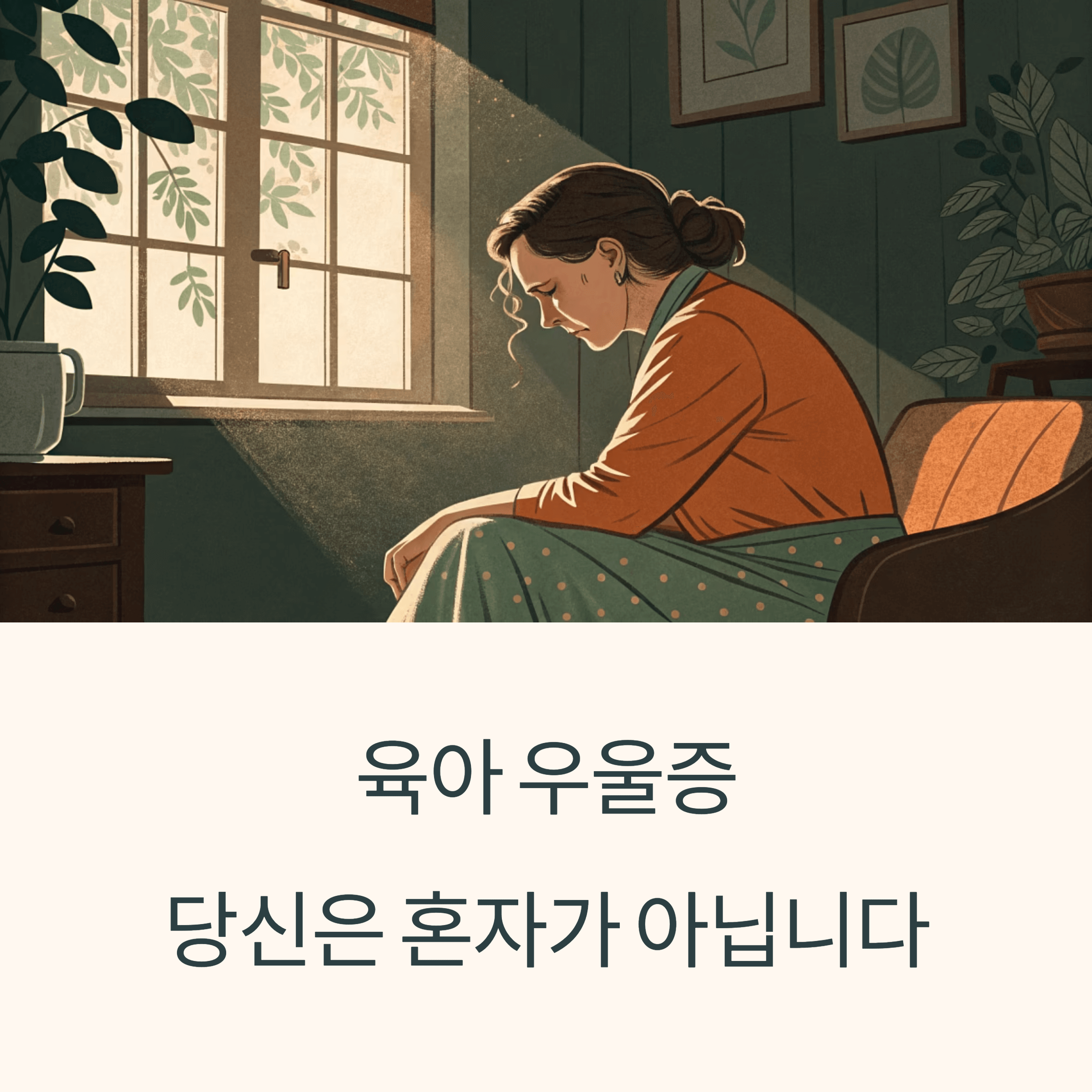 육아 우울증 자가진단과 실질적 대처 전략 가이드