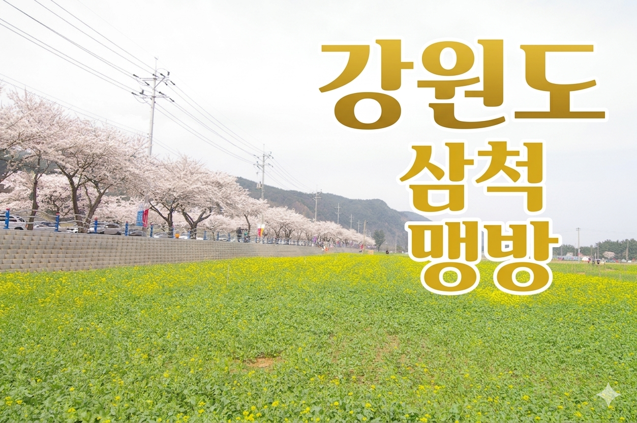 강원도 삼척 맹방 유채꽃 축제 시간 교통 투어