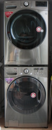 LG드럼세탁기 건조기 2단 직렬설치 하기위한 조건은?