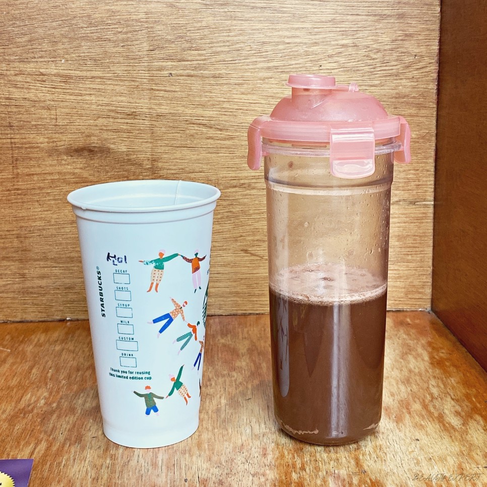 초코 파우더로 삼시 세끼 간헐적단식 402일차 셀렉스 웨이프로틴 6