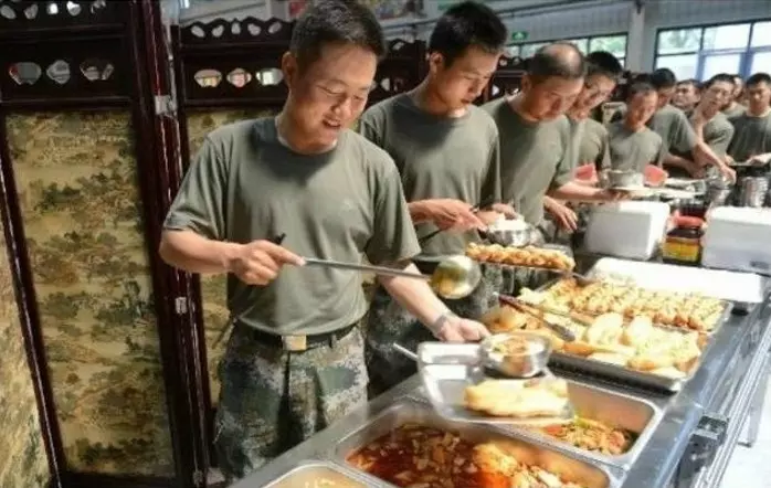 중국 군대 배식