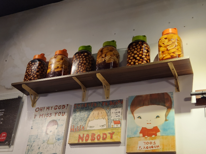 호치민 푸미흥 한식당-들깨시래기-매실청