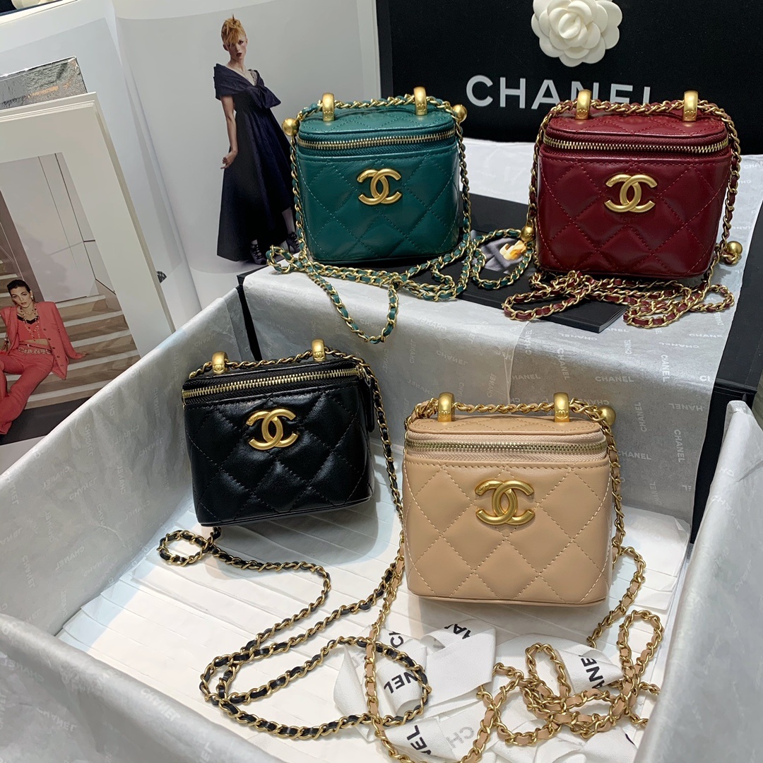  [CHANEL] 샤넬 CC 스몰 체인 파우치백 (4 COLOR)