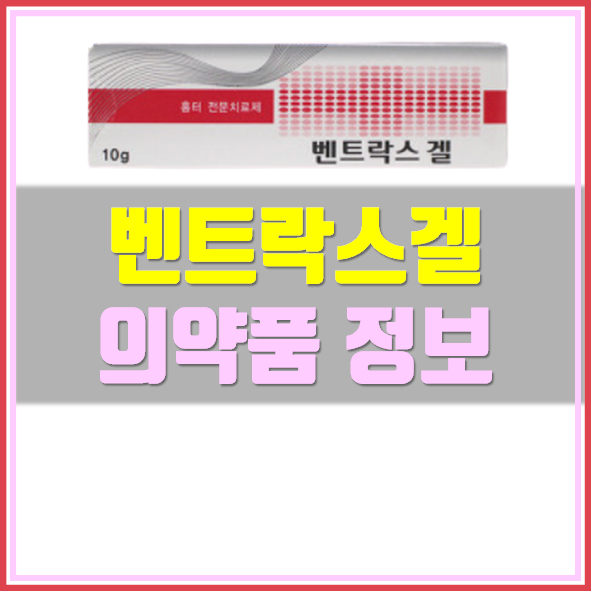  벤트락스겔 효과 가격