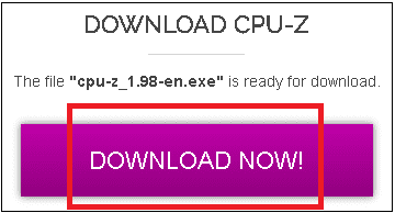 CPU-Z-다운로드