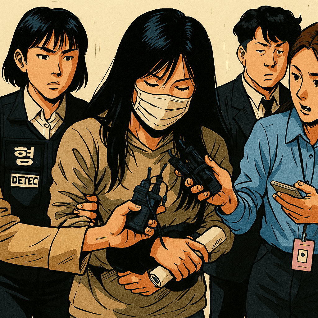 손흥민 임신 협박 전 연인, 3억여원 갈취한 공범과 함께 포승줄 출석