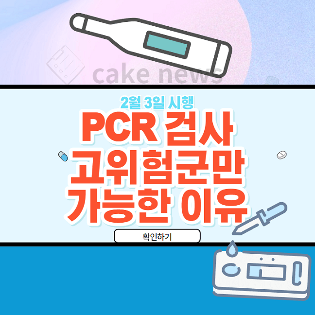 PCR검사-고위험군만-가능해진다-그외는-신속항원검사-자가진단키트로-검사한다