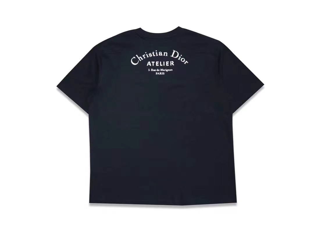  [DIOR] 디올 아뜰리에 로고 반팔 티셔츠 863J621I0533_C980 (2 COLOR)