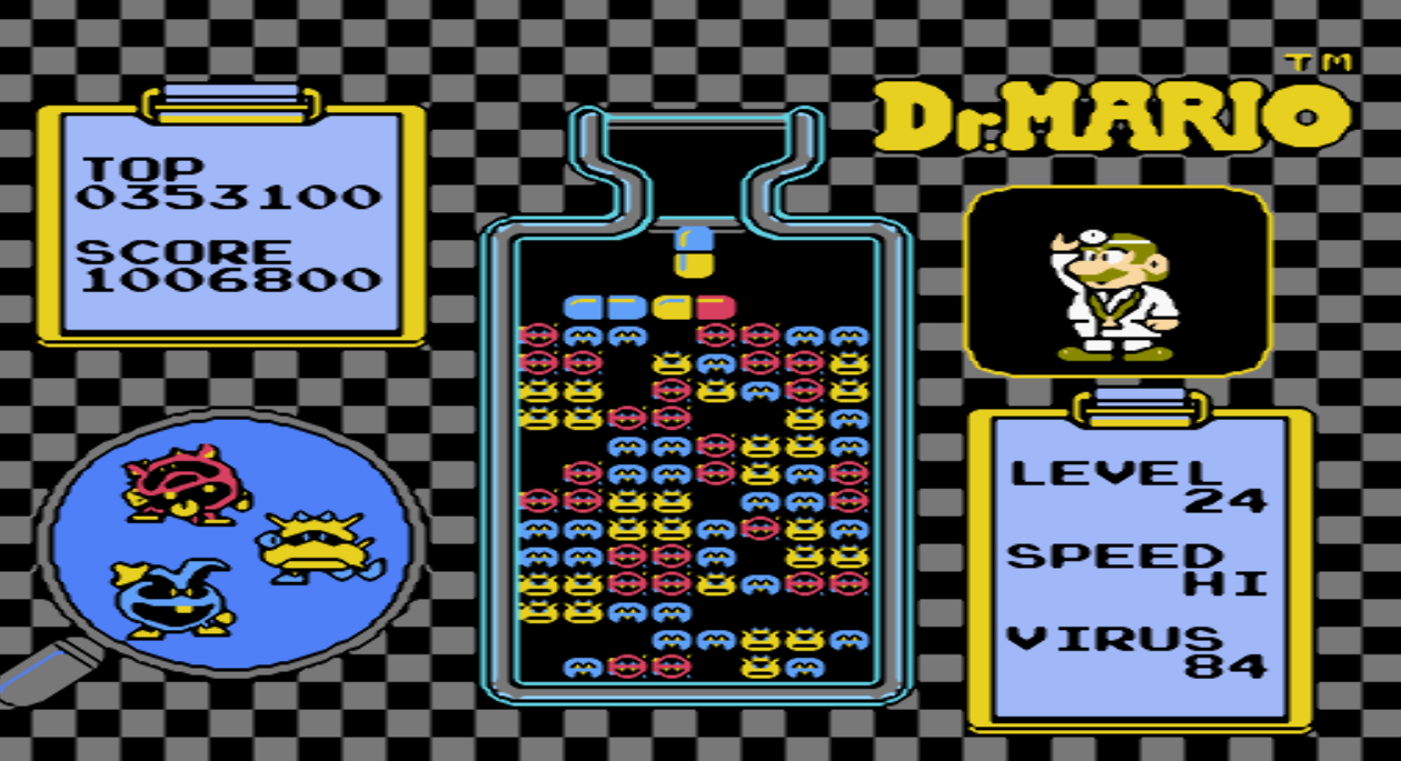  닥터 마리오 (ドクターマリオ - Dr. Mario)