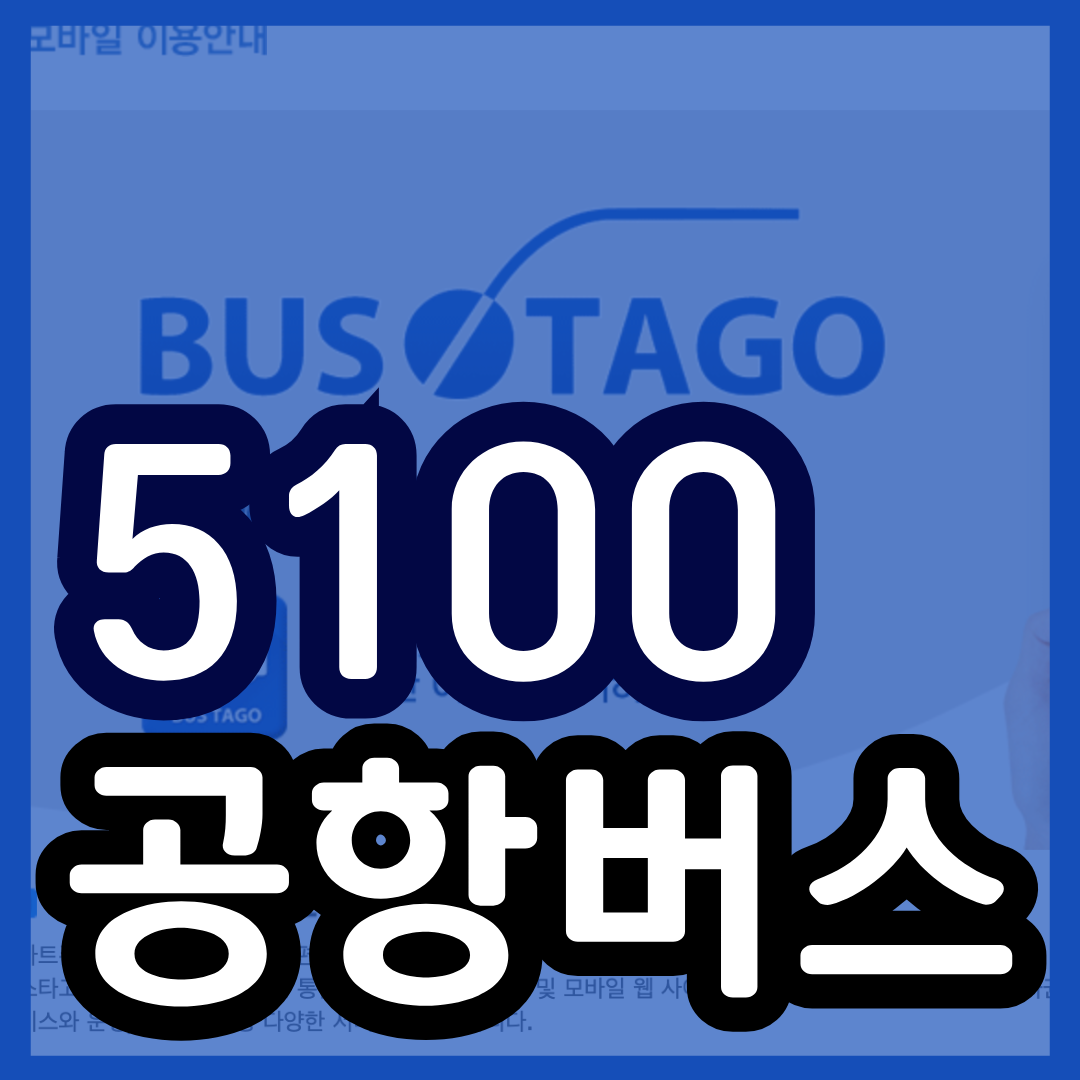 5100 공항버스 시간표 예매 예약 / 5100번 리무진 요금 노선 ( 모란역 야탑역 이매역 서현역 ~ 김포공항)