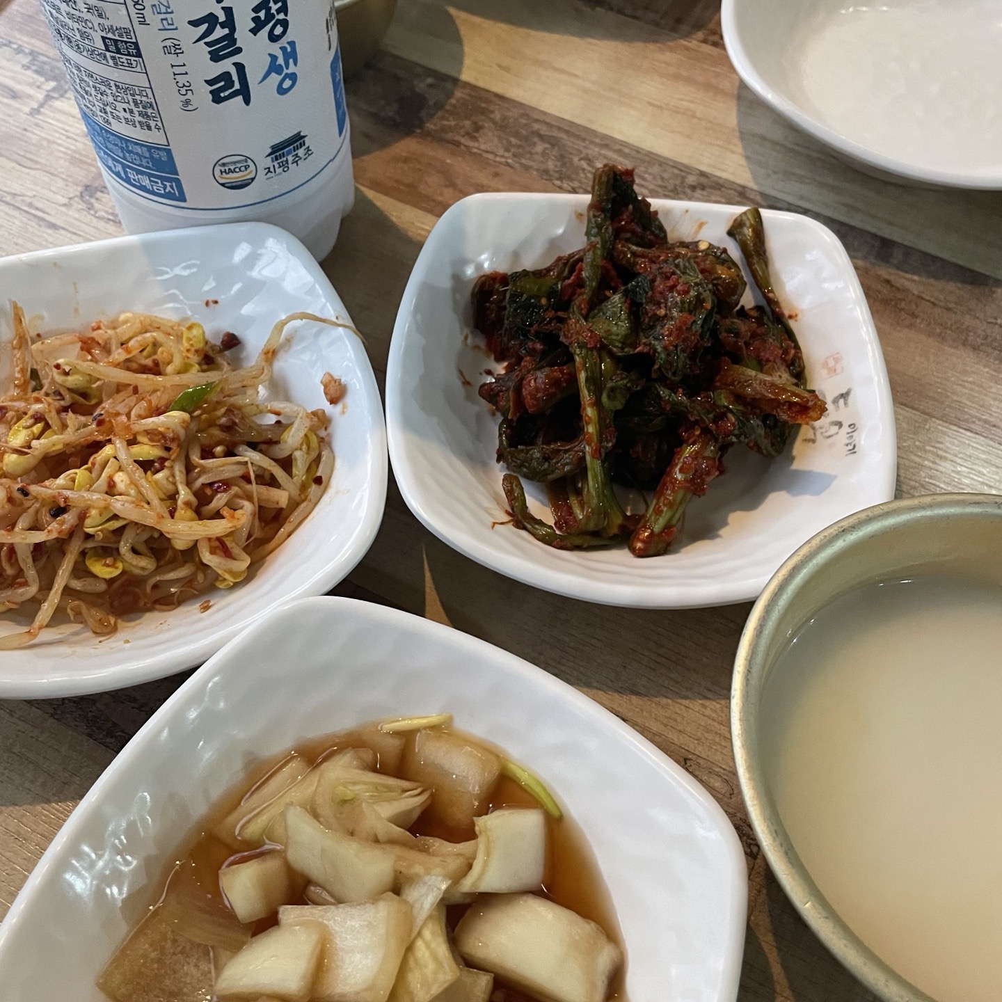 즉석두부이야기 신림점 기본찬