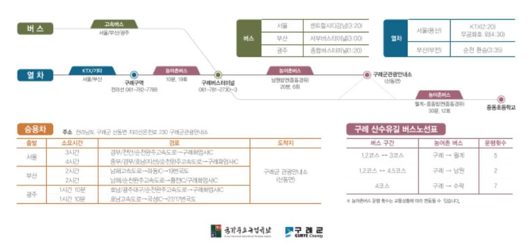 2025구례 산수유꽃축제 일정과 교통 주차정보 먹거리 숙박 총정리