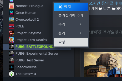 배그 속성