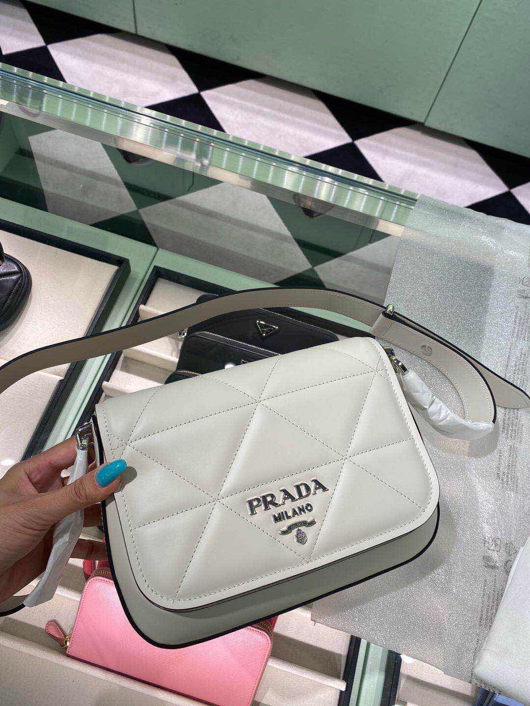  [PRADA] 프라다 사피아노 가죽 숄더백 1BD283 (2 COLOR)