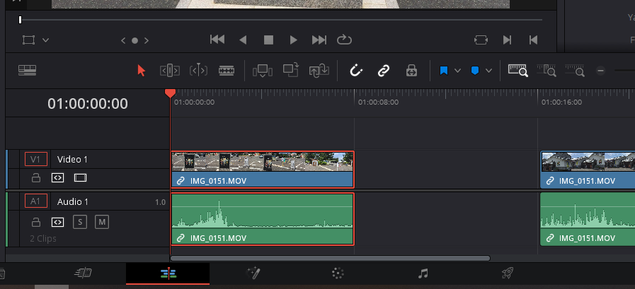 영상 자르고난 후 편집