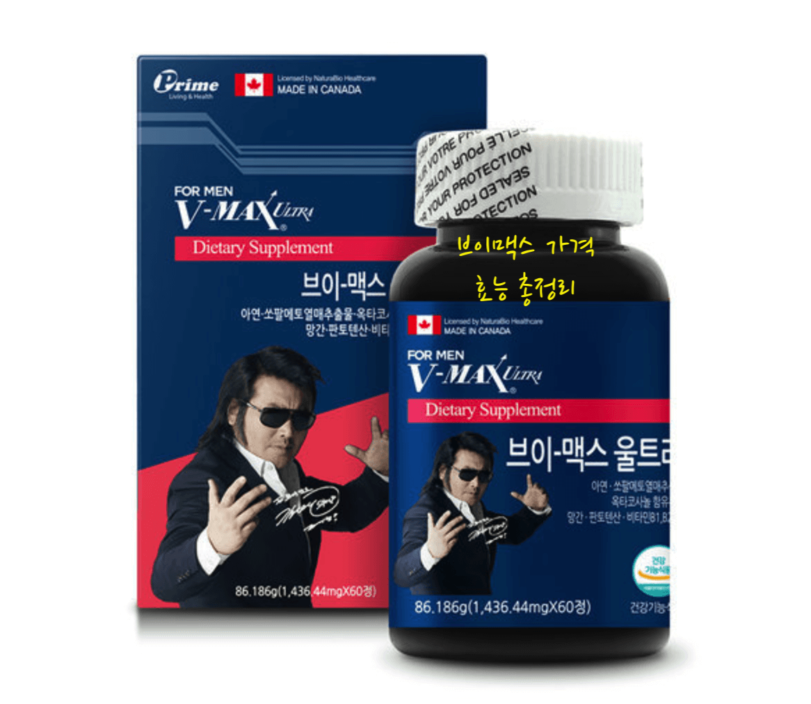  브이맥스 가격 효능 총정리