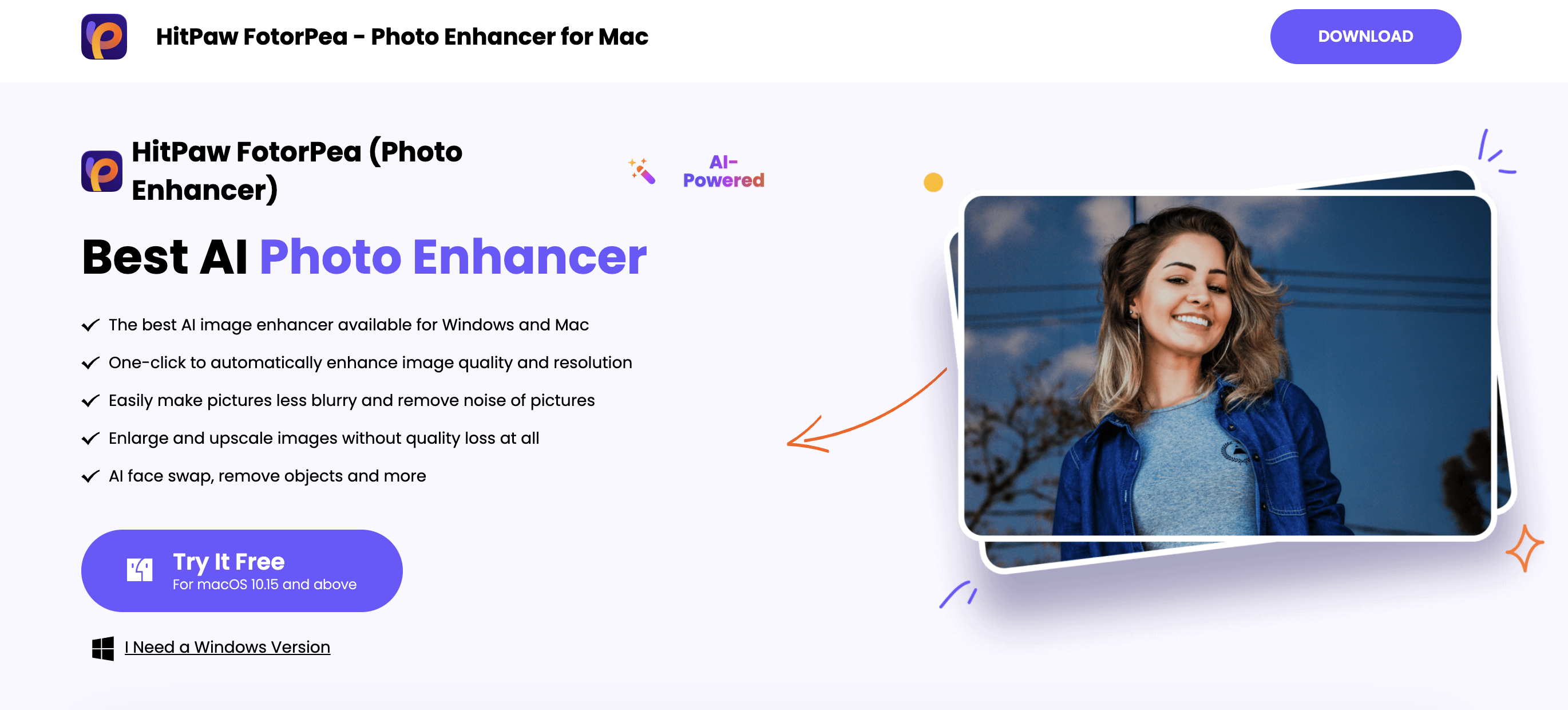 흐릿한 사진 복원 엄청 쉬운 방법이 있어요 2025년 2 1. 전문가 수준의 복원이 가능한 HitPaw Photo Enhancer