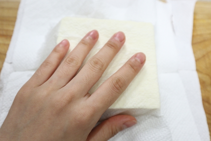 오리엔탈 드레싱 만들기 간단한 두부요리 두부샐러드 만드는 법 1