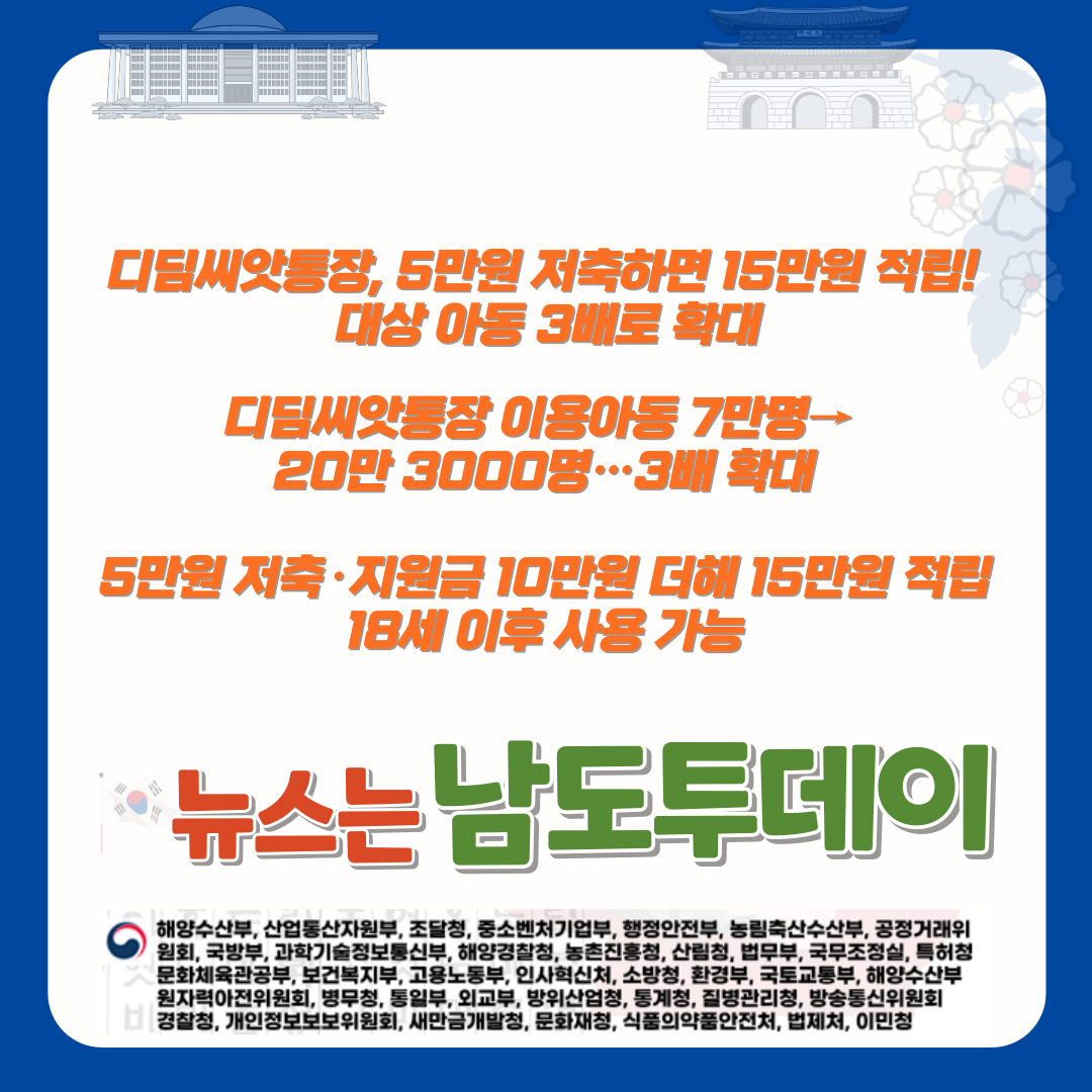  아동마법통장, 20만 3000명의 아이들에게 희망을 선물하다-남도투데이