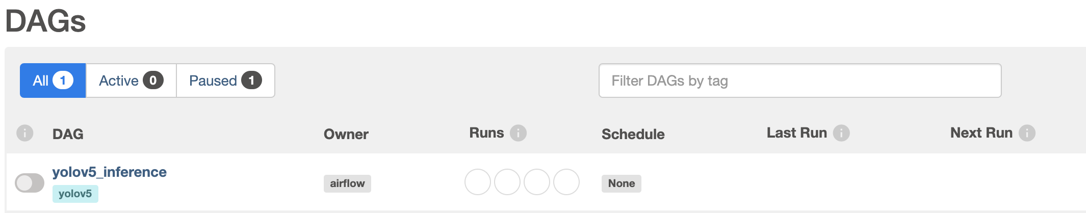 yolov5_inference in airflow webserver