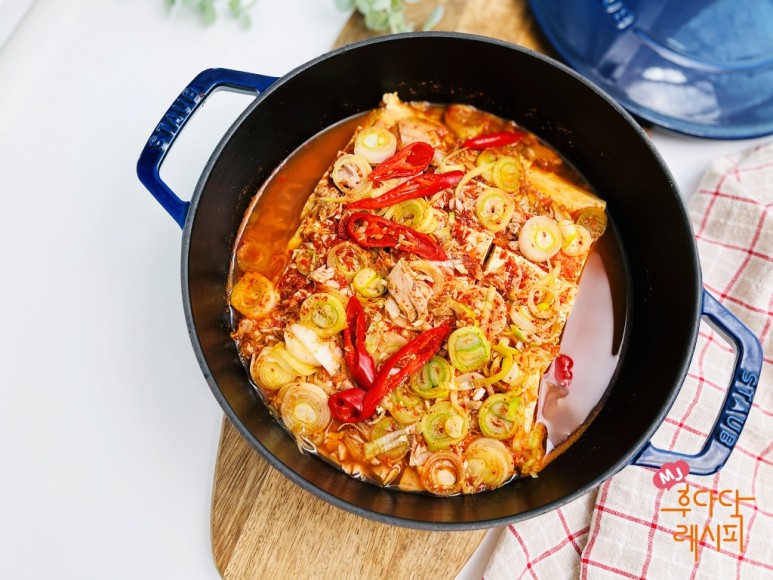 간장두부조림 레시피 캔참치 요리 백종원 두부조림 양념장 만들기 18