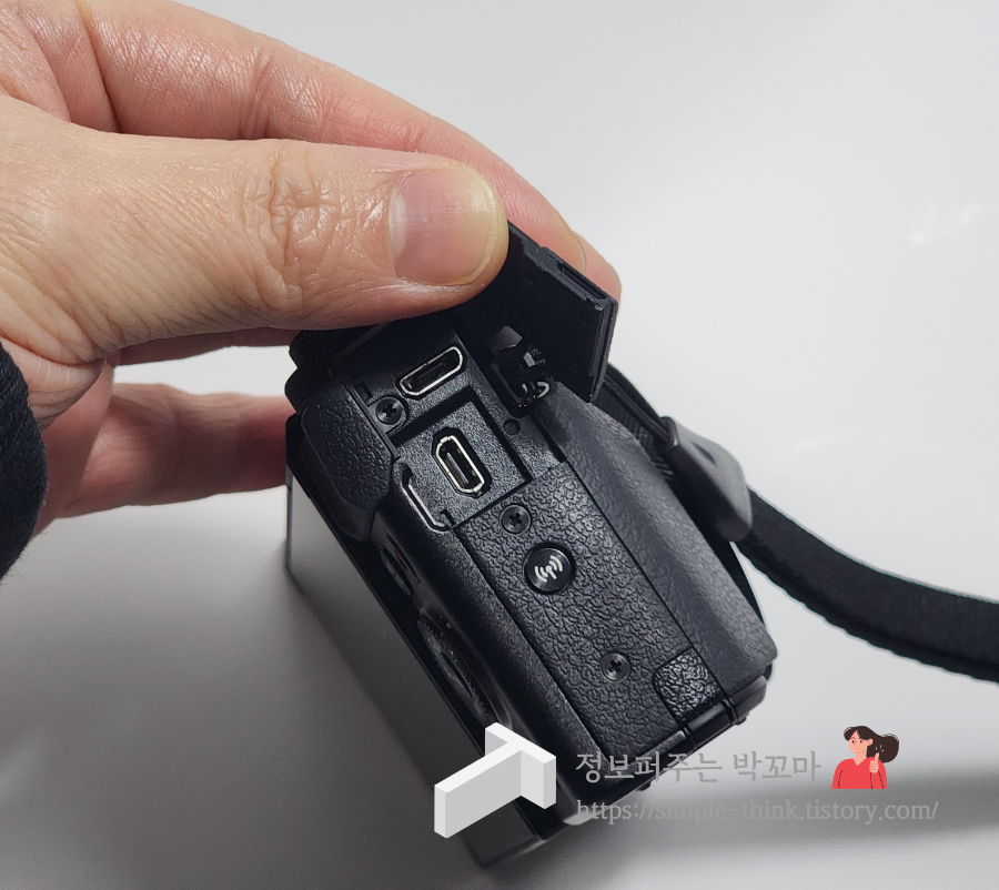 캐논 카메라 POWERSHOT 시리즈 선 연결없이 사진 다운로드 하는 방법