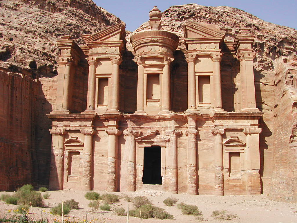 요르단-페트라-Monastery