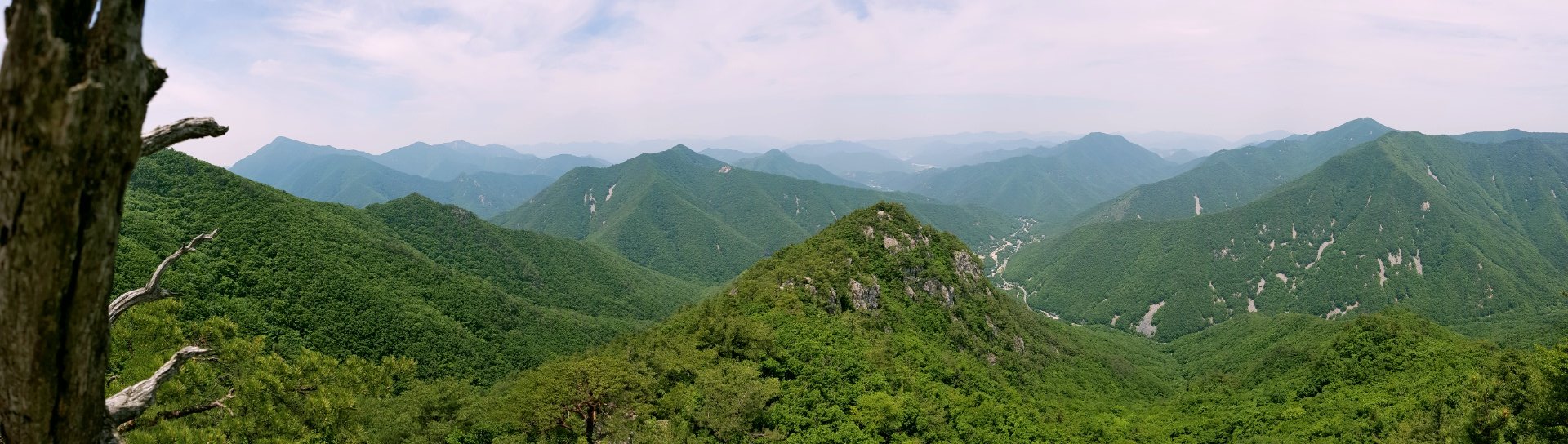 청도 쌍두봉 파노라마