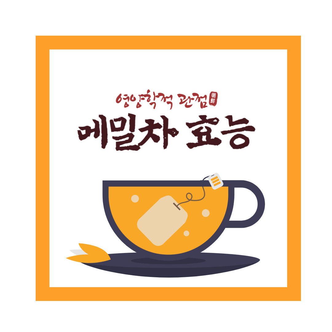  메밀차효능 건강을 생각하는 자연의 선물