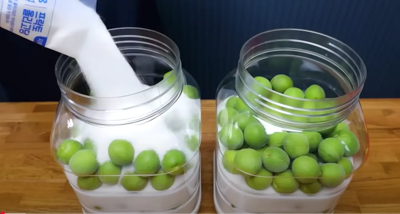 깐매실청, 이제 도전해 보세요!