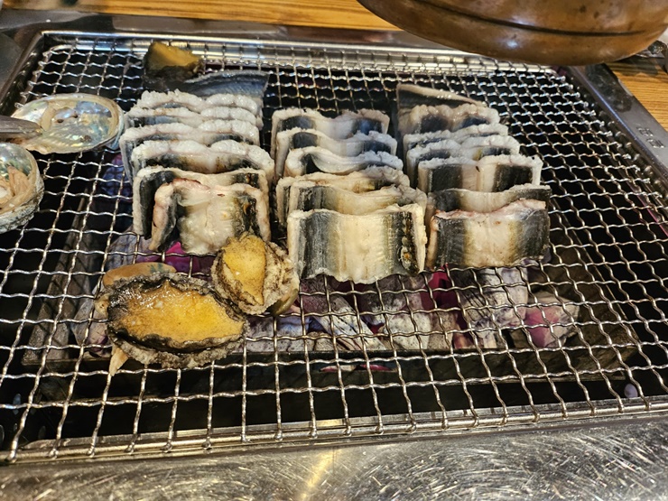 공간장어-소금장어구이