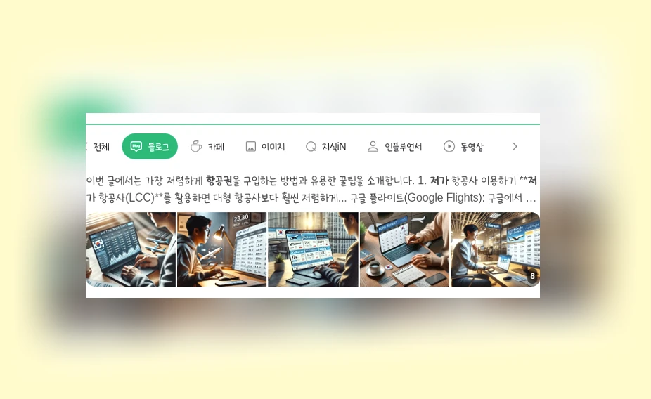 저가항공권 검색_1_subsection