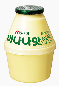 한국인이 사랑하는 간식 바나나우유