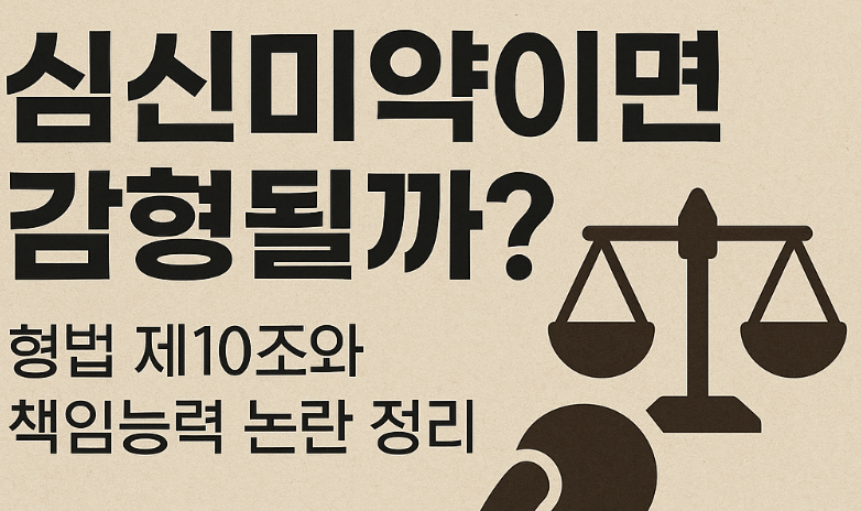심신미약과 감경, 형법 제10조의 논란