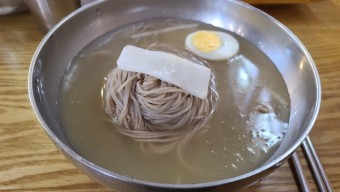 메밀칼국수 메밀새우교자