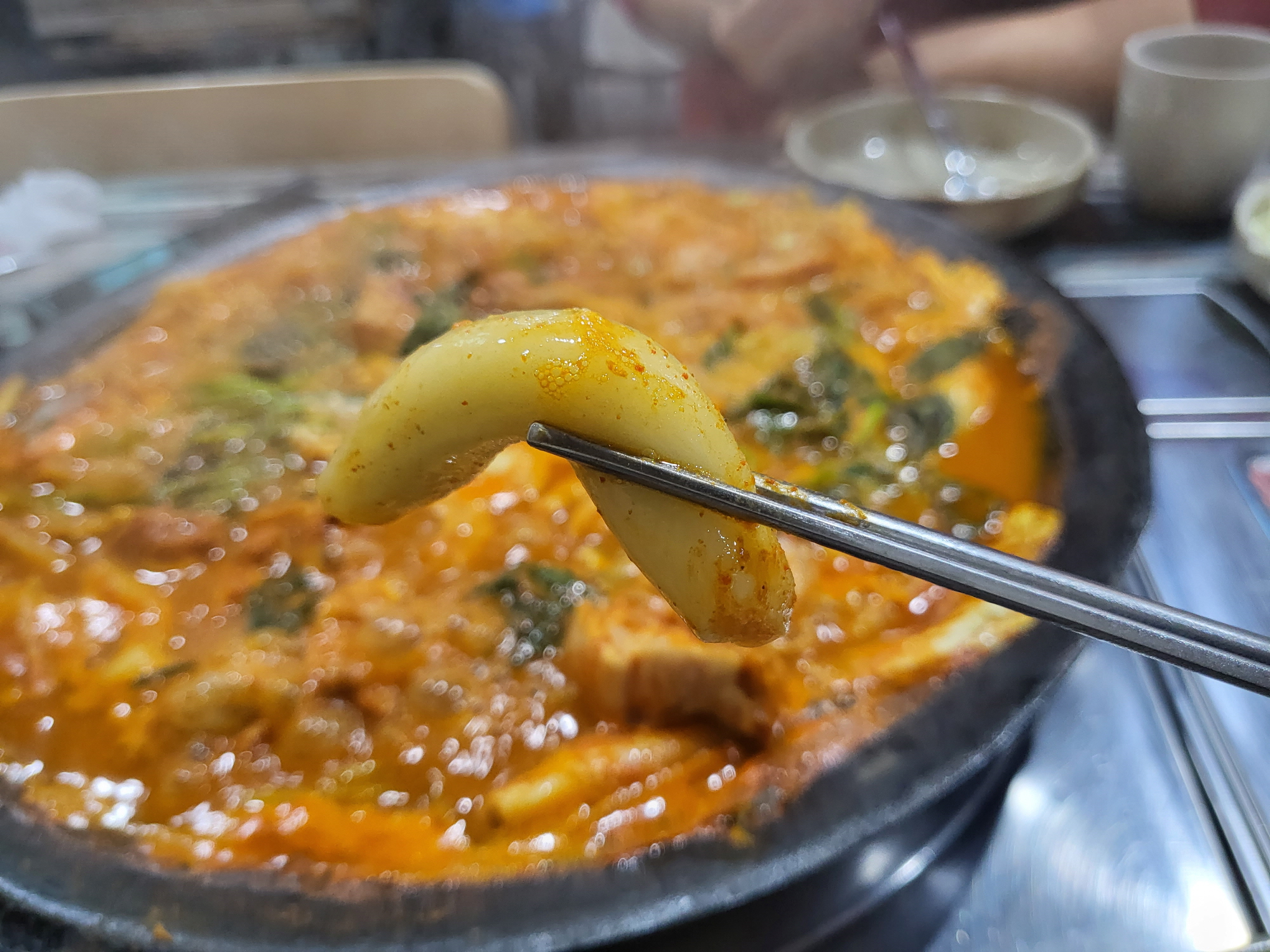 태백애물닭갈비 - 떡