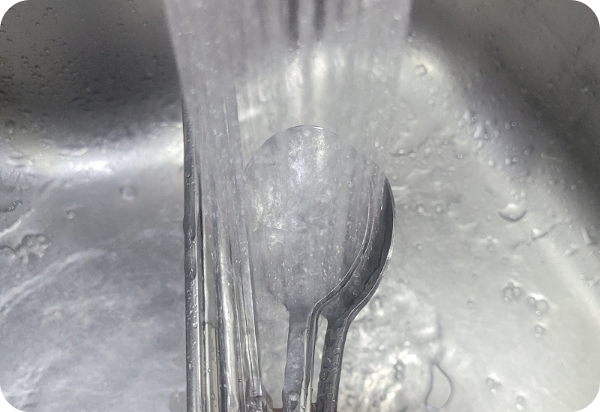 숟가락 소독