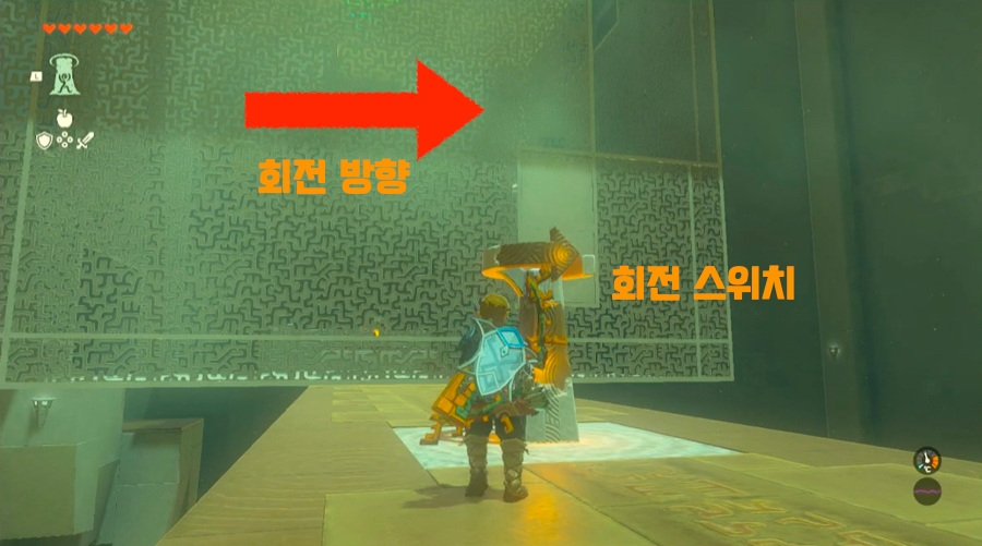 사당 내부 기물의 동작 구조