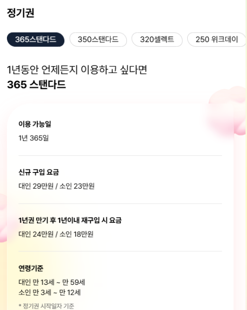 에버랜드 연간회원권