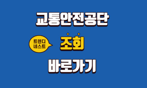 교통안전공단 조회