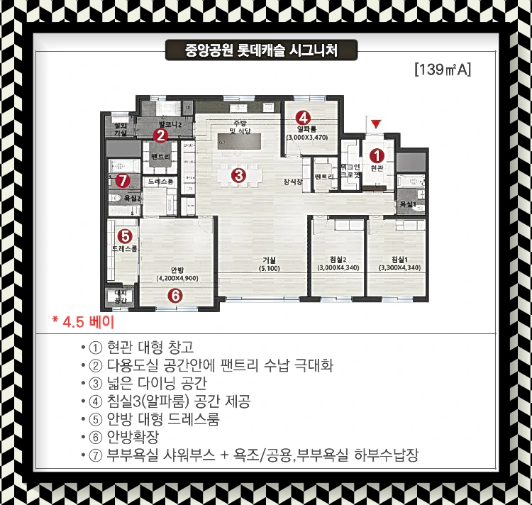 139타입 평면