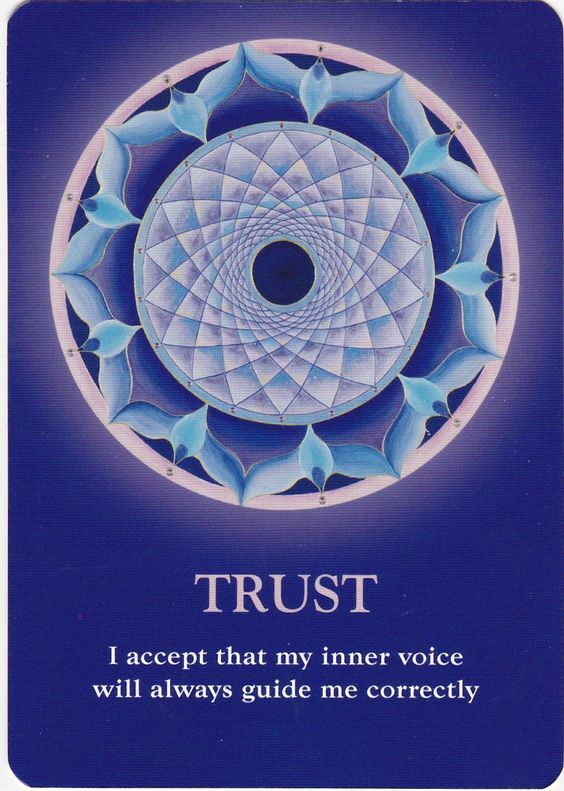  [오라클카드배우기]]The Soul's Journey Lesson Cards Trust 신뢰 해석 및 의미