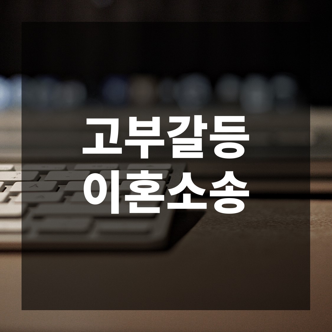  고부갈등 이혼소송, 이혼 변호사의 조력이 필요합니다